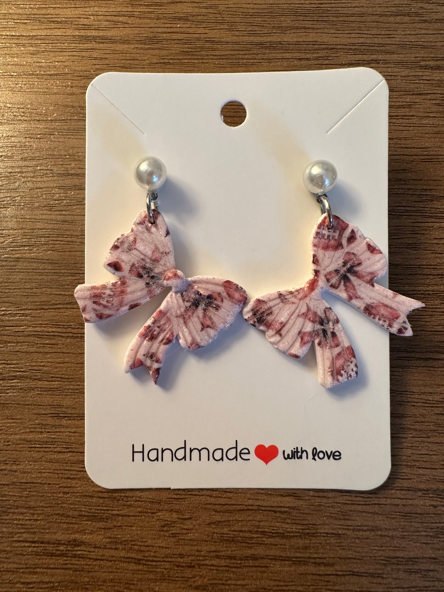 Football Bow Dangles