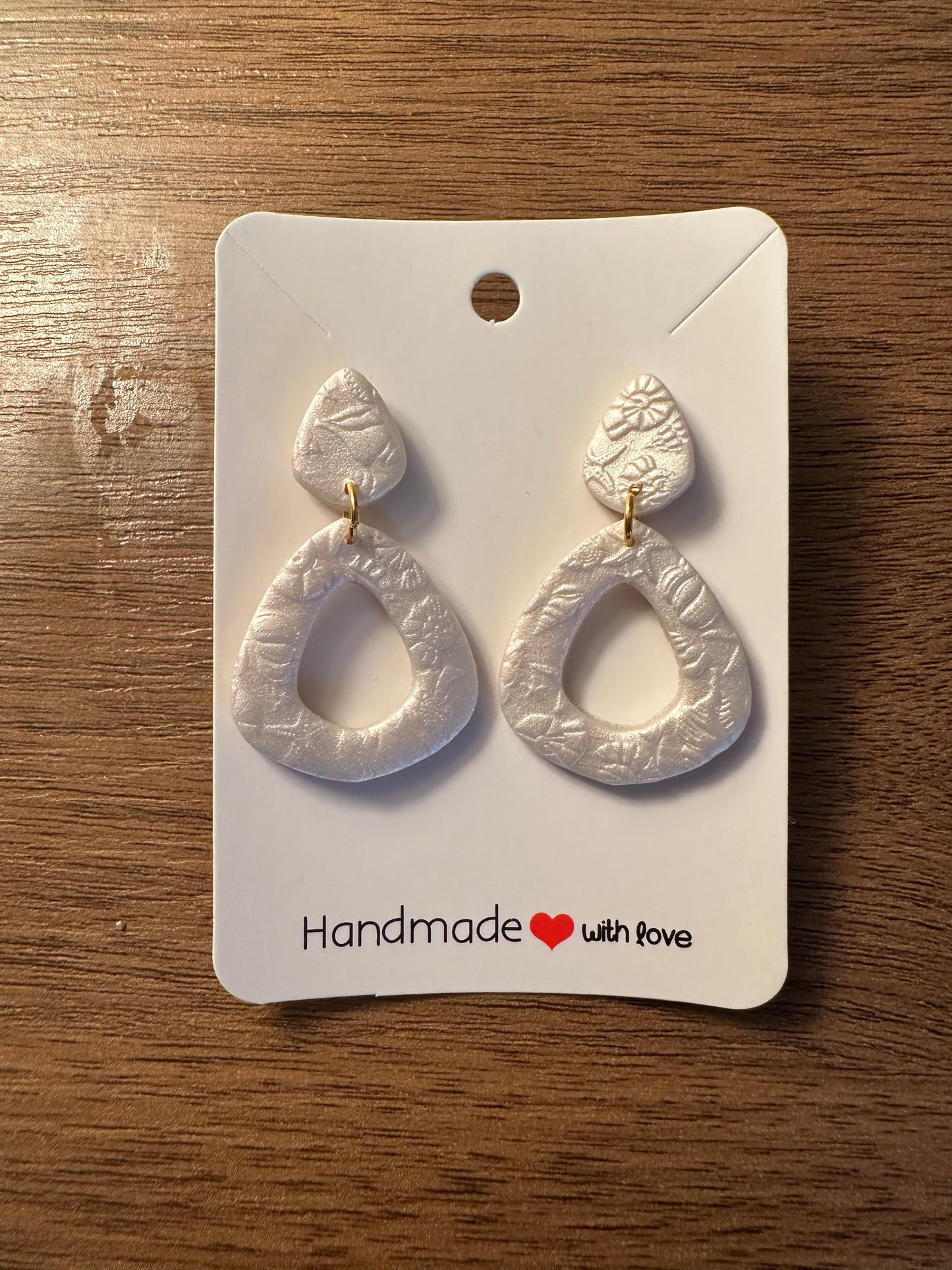 Ocean Textured Teardrop