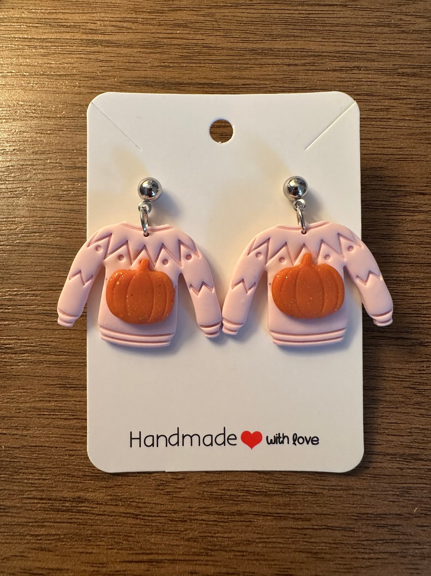 Pumpkin Sweater Dangles
